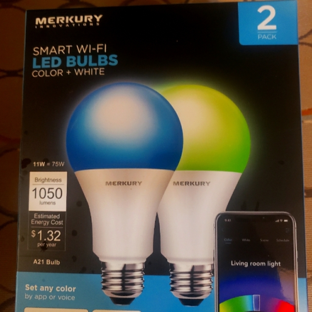 Merkury Smart WIFI Bulbs